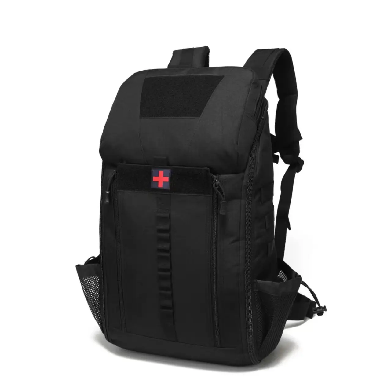Vista general de la mochila táctica médica