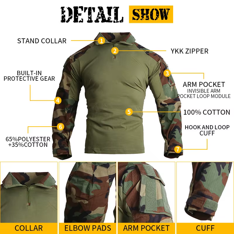 Uniforme táctico Emersongear G3