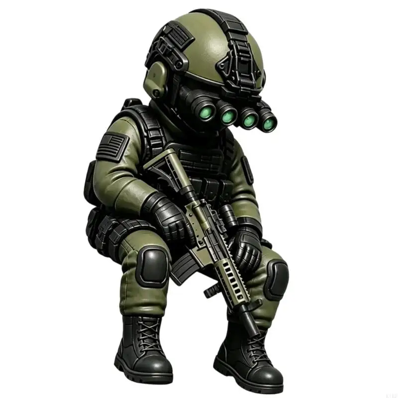 Figura soldado en miniatura PET – Diseño creativo de calidad