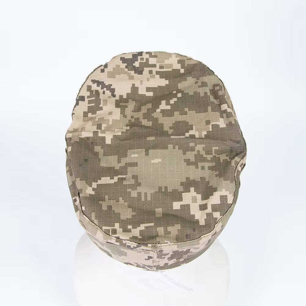 Gorra camuflaje ucraniana vista trasera