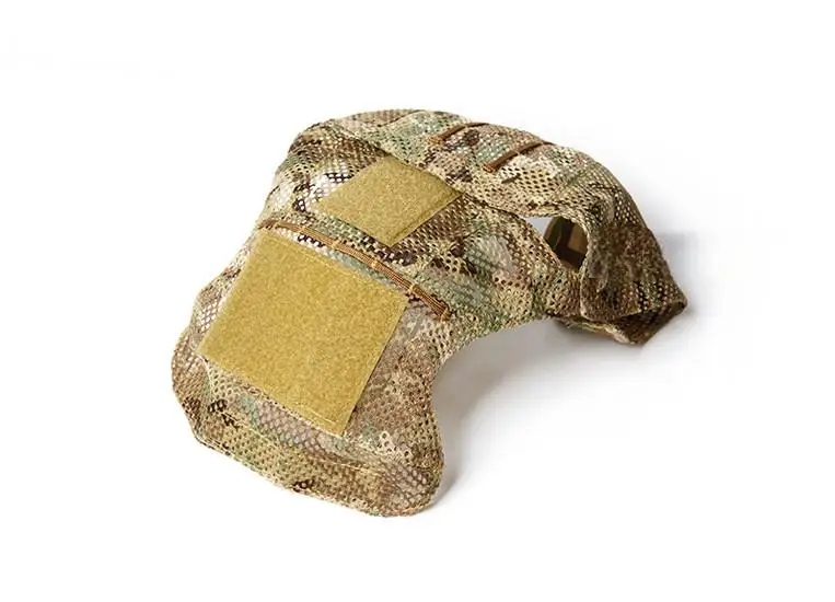 AF Funda táctica de camuflaje para casco con malla CP2