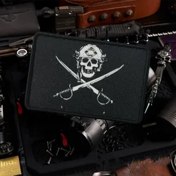 Parche táctico Reaper calavera gancho y bucle – insignia militar moral