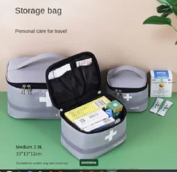 Botiquín de primeros auxilios táctico resistente para hogar y exterior