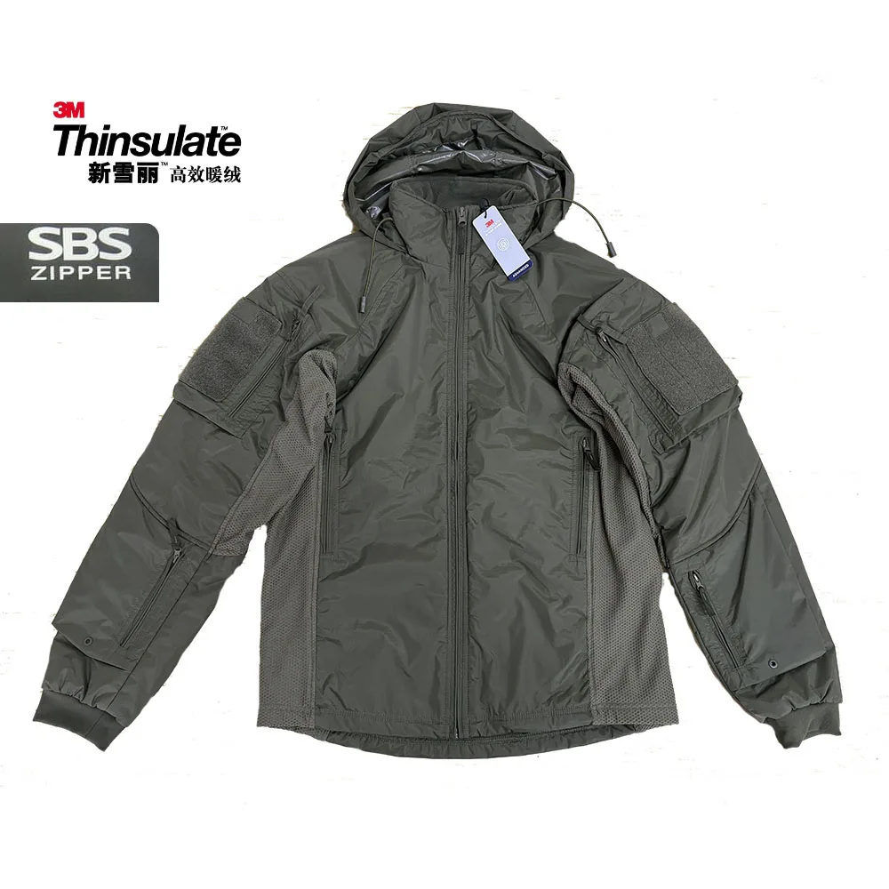 Chaqueta táctica hombre ultraligera concha suave verde oliva RG