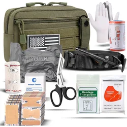 Kit IFAK táctico de trauma con torniquete y vendaje israelí