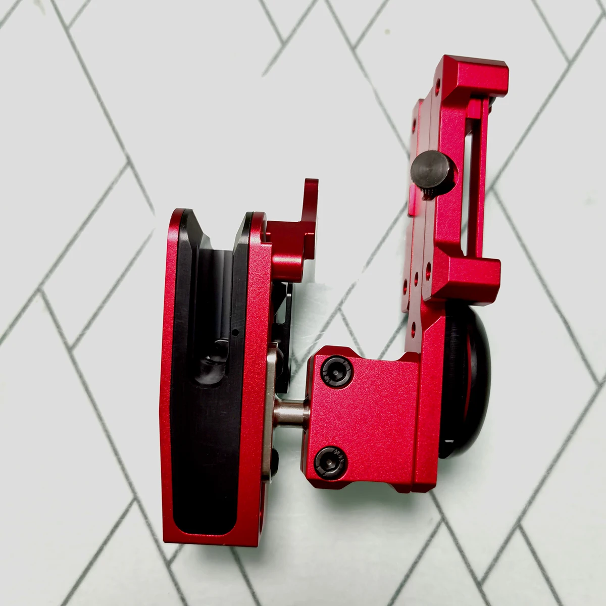 FMA IPSC Funda de tiro ajustable con cubierta en aluminio