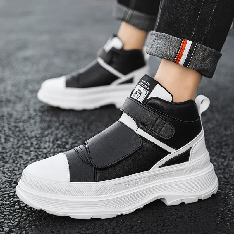 Botas tácticas de cuero transpirable para hombre con ventilación - imagen 3