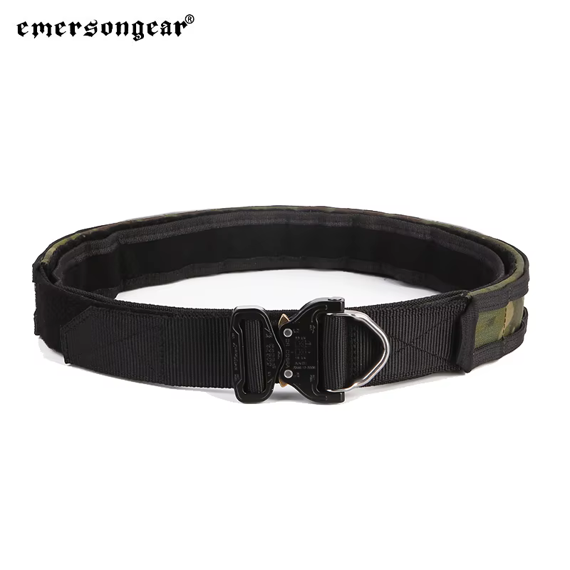 Emersongear Cinturón táctico 1,75-2 con anillo D para caza y ciclismo - imagen 2