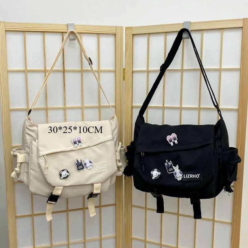 Bolso táctico bandolera de lona vintage estilo cruzado para mujer - imagen 4