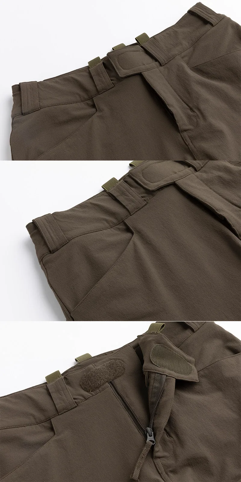 Pantalones tácticos S-E-K en color cáscara naranja