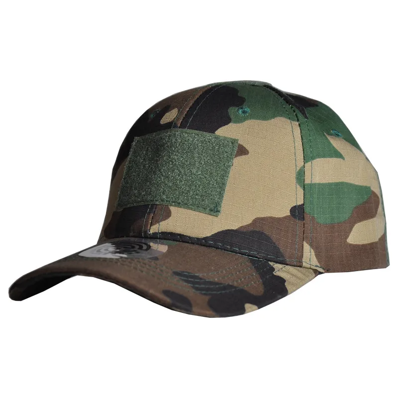 Equipo táctico militar con cinturón de carga, rodilleras y gorra - imagen 3
