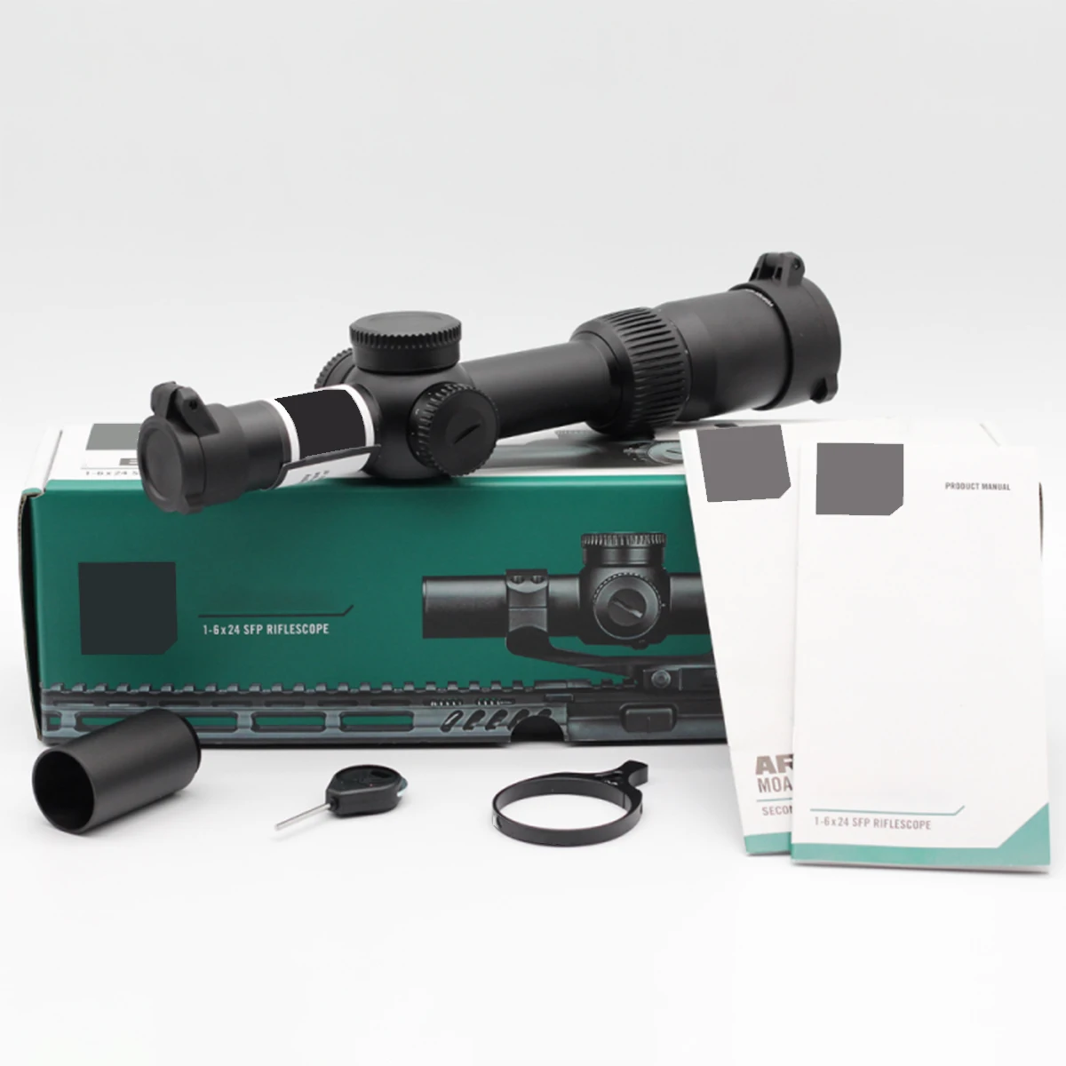 Mira telescópica LPVO 1-6x24 SFP tubo 30 mm retícula iluminada táctica - imagen 4