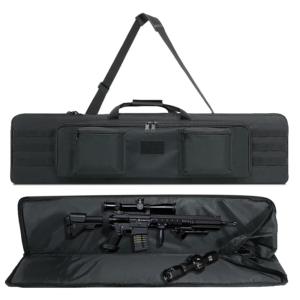 Funda táctica para rifle y carabina, acolchada de transporte