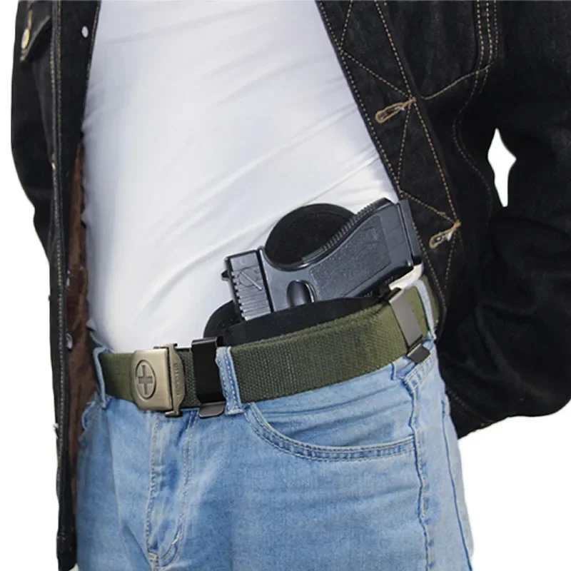 Funda IWB tipo pancake para cobertura del agarre