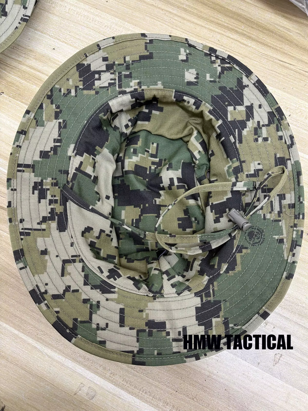 Sombrero táctico Benny camuflaje de borde redondo con protección solar - imagen 2