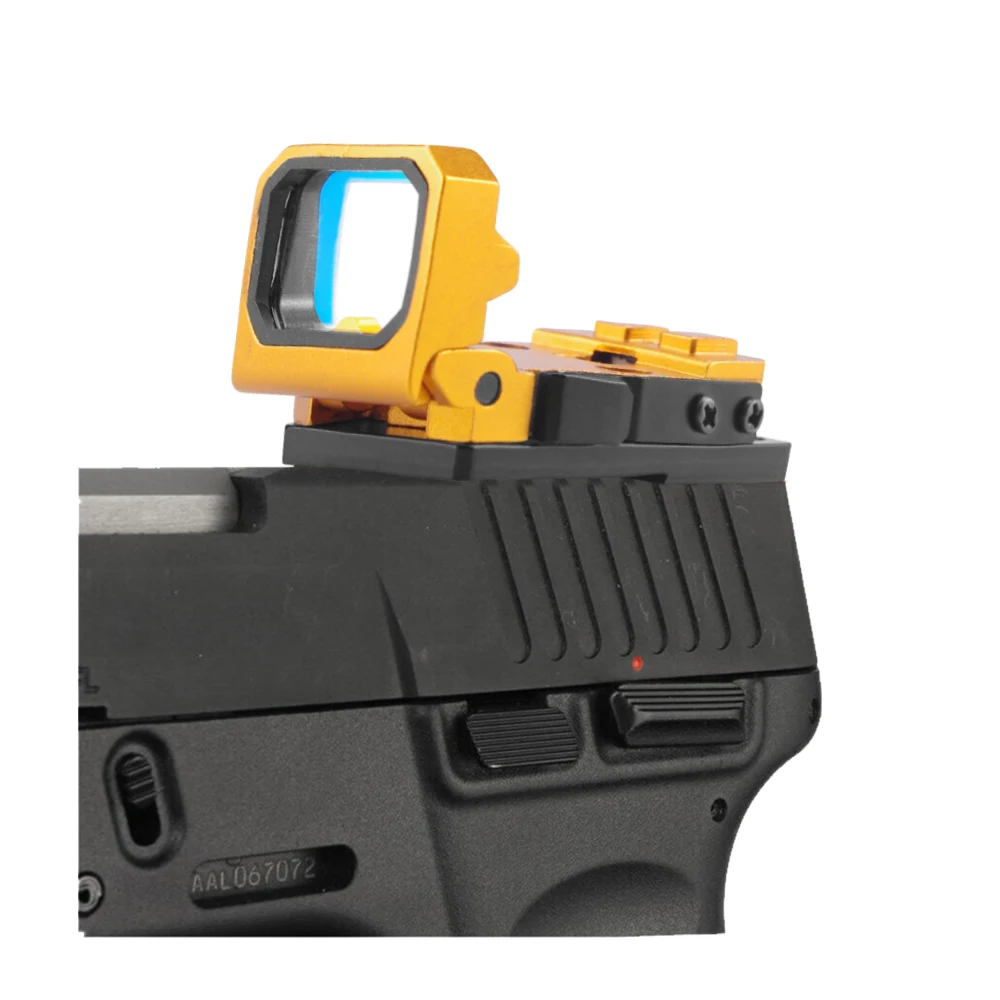 Detalle del soporte para ópticas reflex compactas