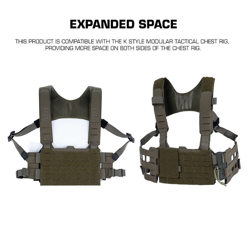 Kit expansión pechera Estilo K MOLLE cummerbund liberación rápida - imagen 4