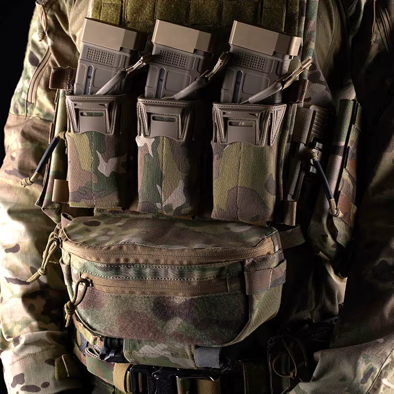 Bolsa táctica multifuncional para chaleco, almacenamiento extendido - imagen 2