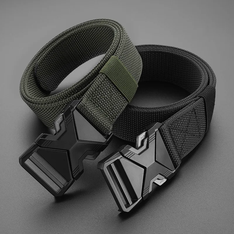 Cinturón militar táctico nylon para caza montañismo al aire libre - imagen 4