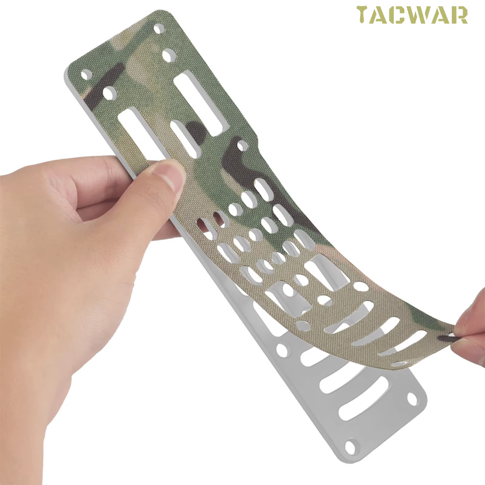 Funda pistola QLS Airsoft – Montaje modular camuflaje táctico - imagen 2