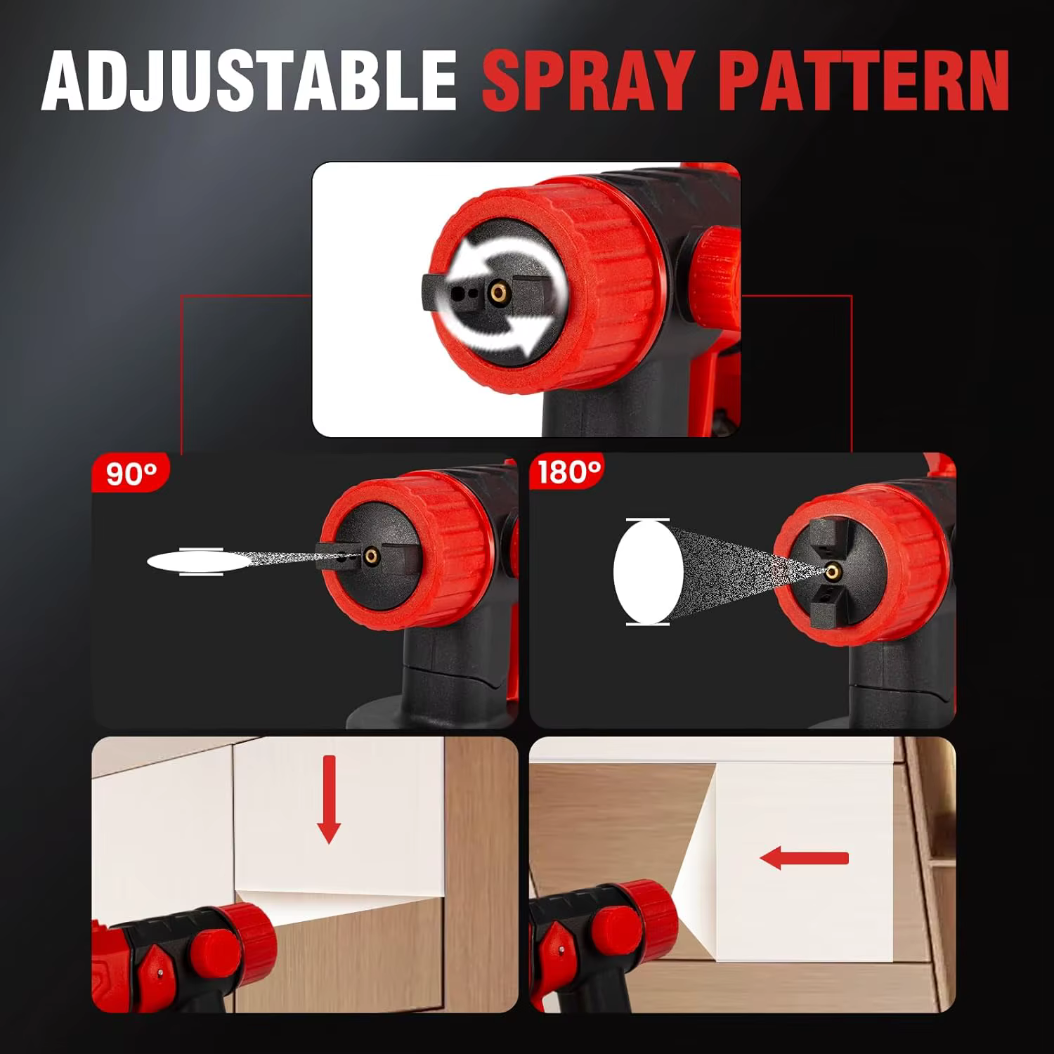 Pistola de pintura inalámbrica para vallados, muebles y hogar - imagen 3