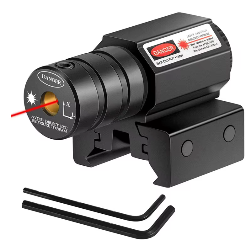 Mira láser táctica punto rojo ajustable con montura Picatinny - imagen 3