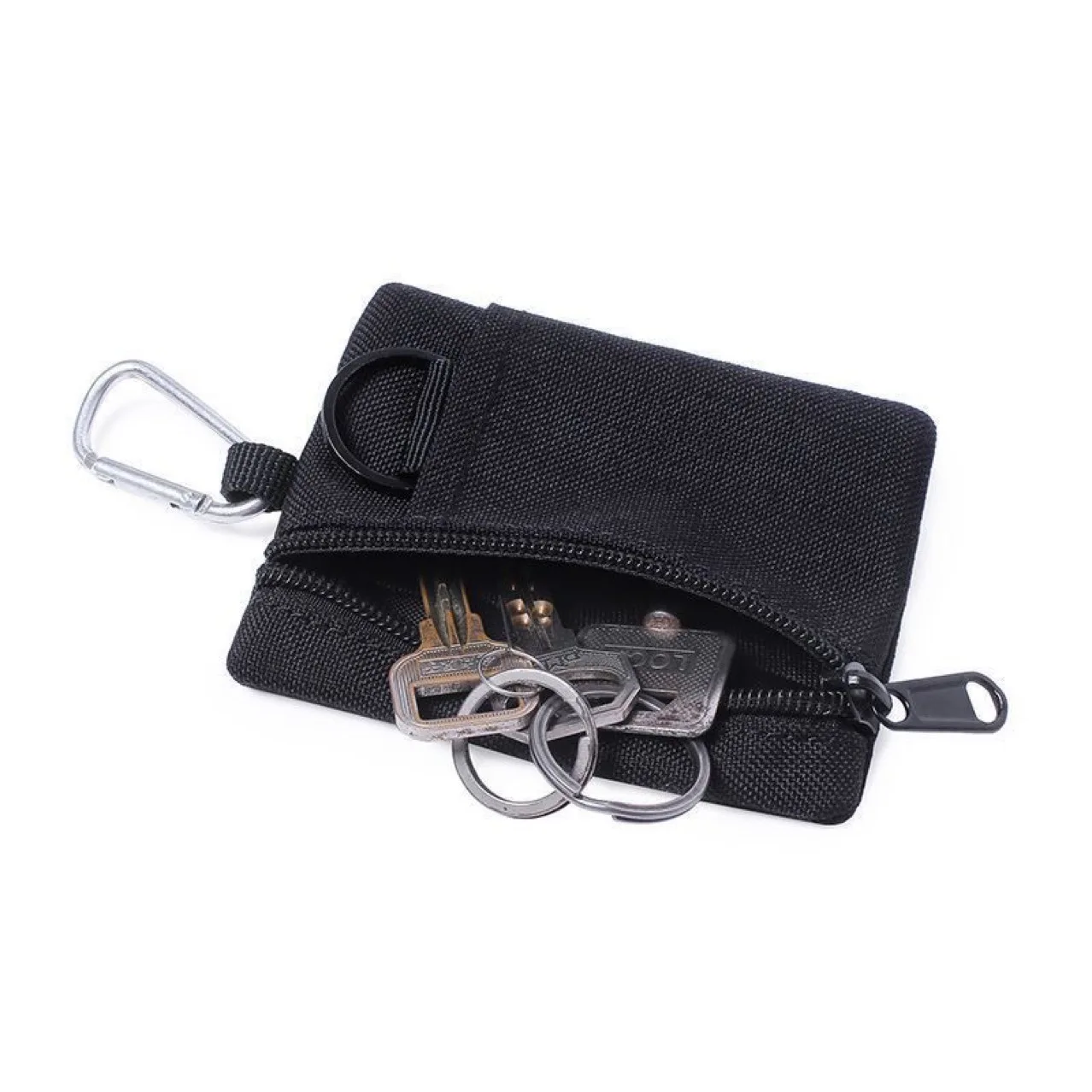 Bolsa táctica con cremallera para llaves y auriculares - imagen 3