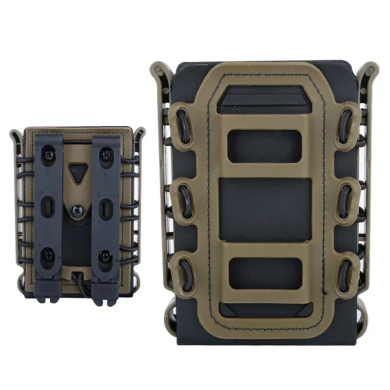 Portacartuchos MOLLE 9mm – Bolsa táctica para cinturón de caza - imagen 4