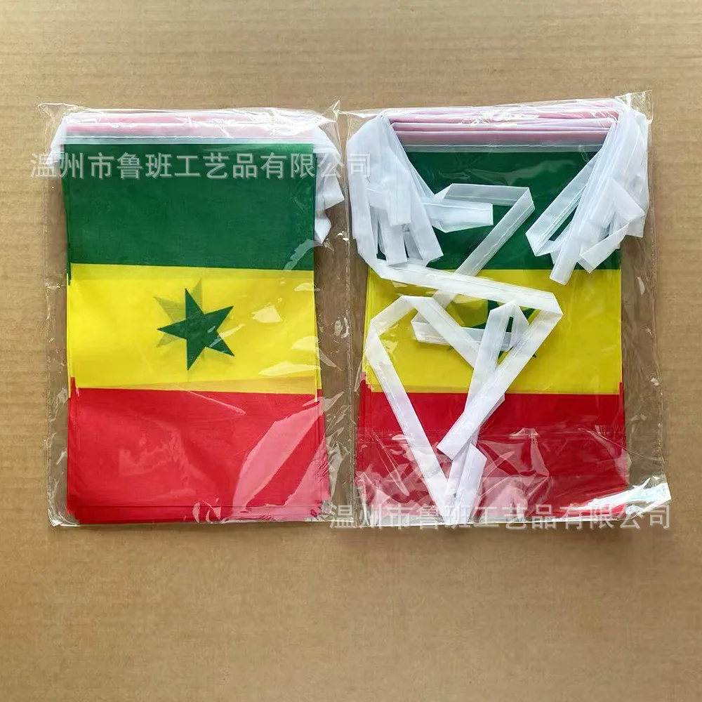 Banderines senegaleses SKY FLAG decorativos 14x21cm - imagen 4