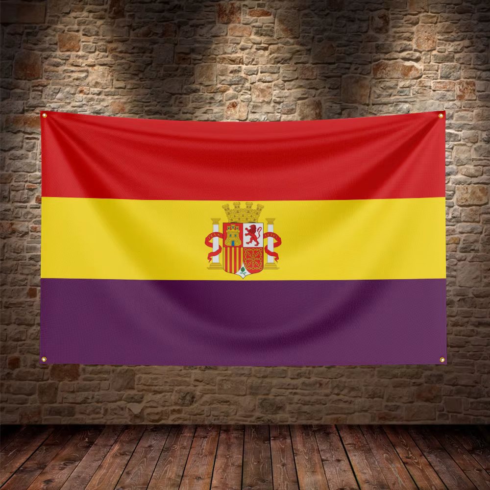 Bandera de la Segunda República Española para decoración - imagen 4