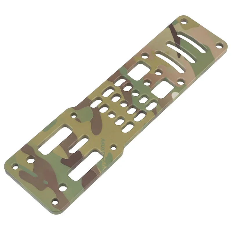 Adaptador funda táctica QLS metal con plataforma pierna caza - imagen 3