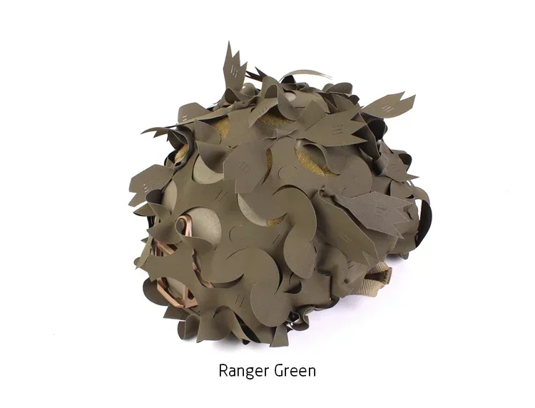 BCS Predator funda ghillie casco táctico camuflaje