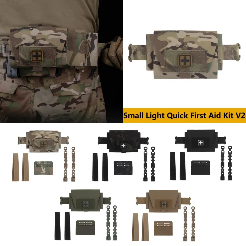 Botiquín MOLLE extracción rápida – Camuflaje táctico - imagen 2