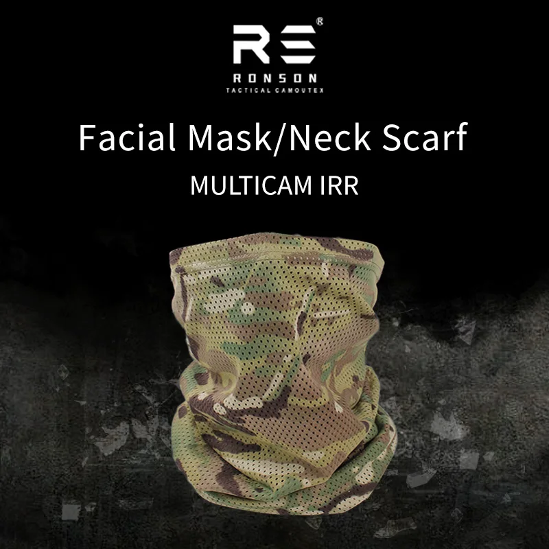 Máscara táctica camuflaje MC con protección solar infrarrojo cercano - imagen 2