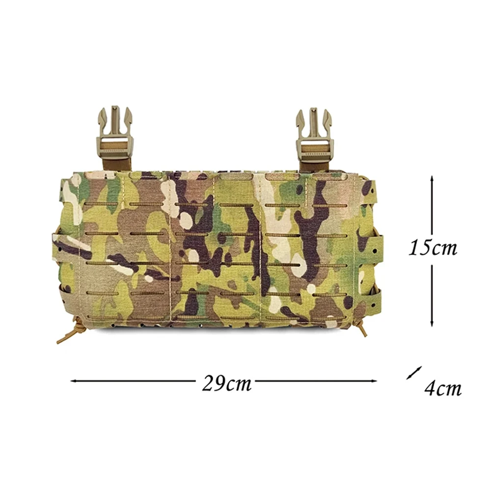 Panel frontal táctico V3 en patrón camuflado