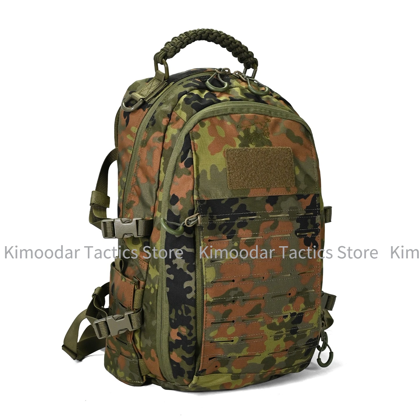 Mochila táctica Flecktarn con sistema MOLLE para ordenador y viaje - imagen 5