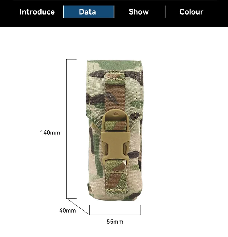 Bolsa táctica individual multiusos para flashbang y equipo EDC - imagen 3