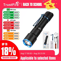 Linterna táctica Trustfire T25R 2000LM 350m con batería 18650