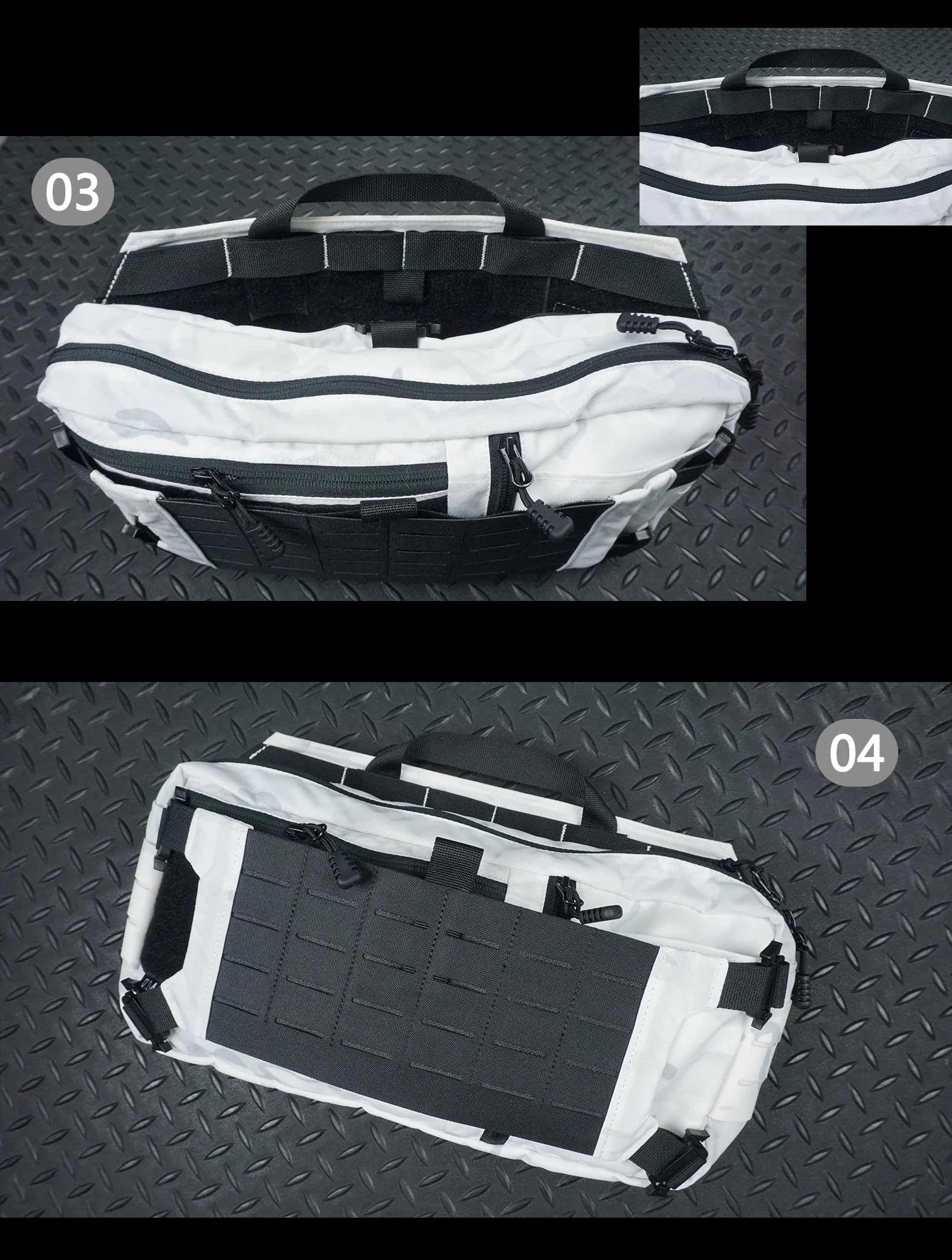 DMGear 421X Bolsa táctica multifuncional con asa de transporte - imagen 4