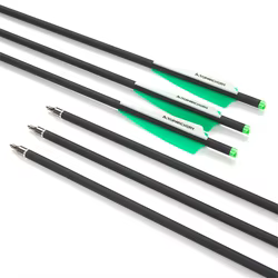 Toparchery flechas de carbono mixto para ballesta de caza y blanco