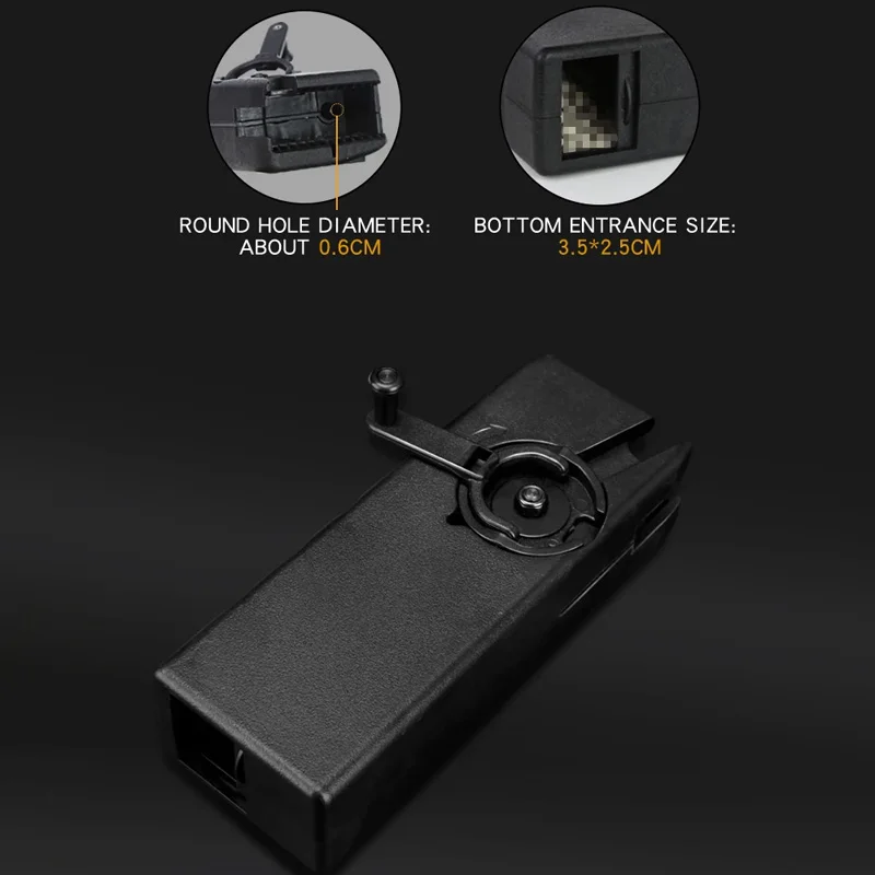Cargador rápido M4 con manivela para bolsa de munición táctica - imagen 4