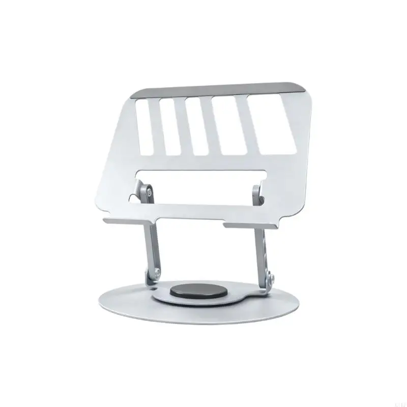 Soporte plegable ajustable para portátil con base giratoria - imagen 4