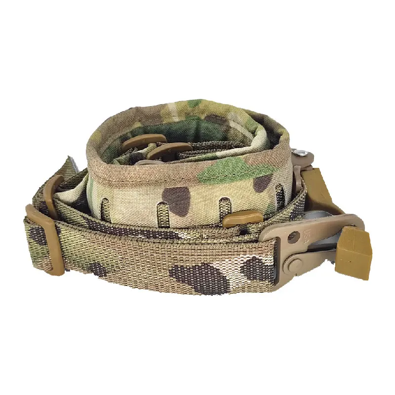 Correa bandolera táctica multicam airsoft con doble sujeción - imagen 4