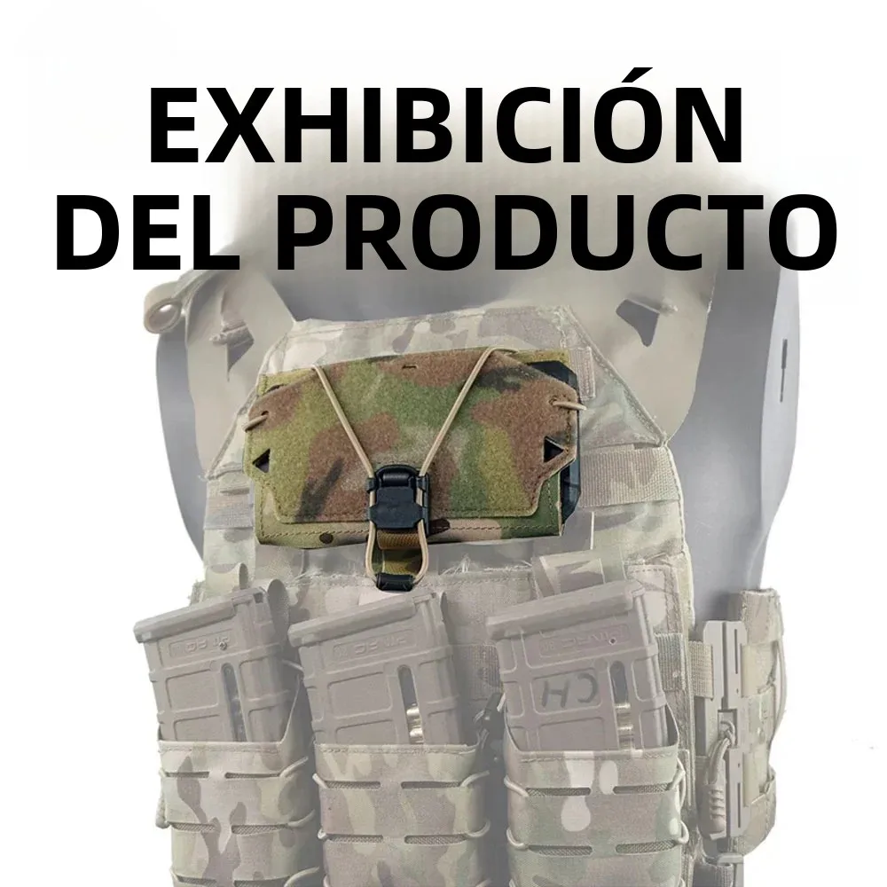 Panel Táctico MOLLE Magnético para Móvil y Chaleco – Airsoft
