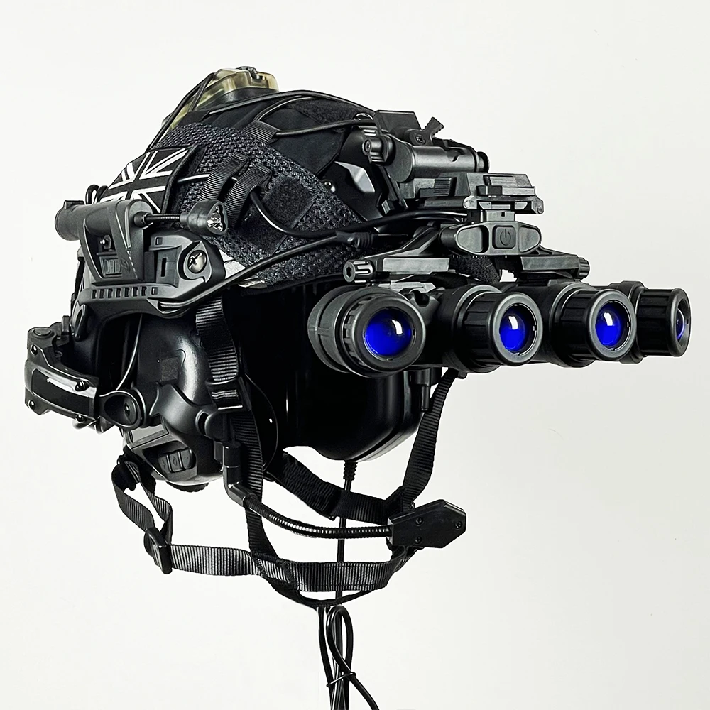 Casco táctico FAST con auriculares NVG para Airsoft y cosplay - imagen 4