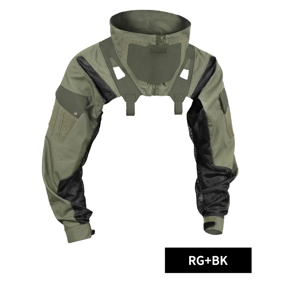 DMgear Chaqueta táctica camuflaje manga larga con sistema MOLLE - imagen 2