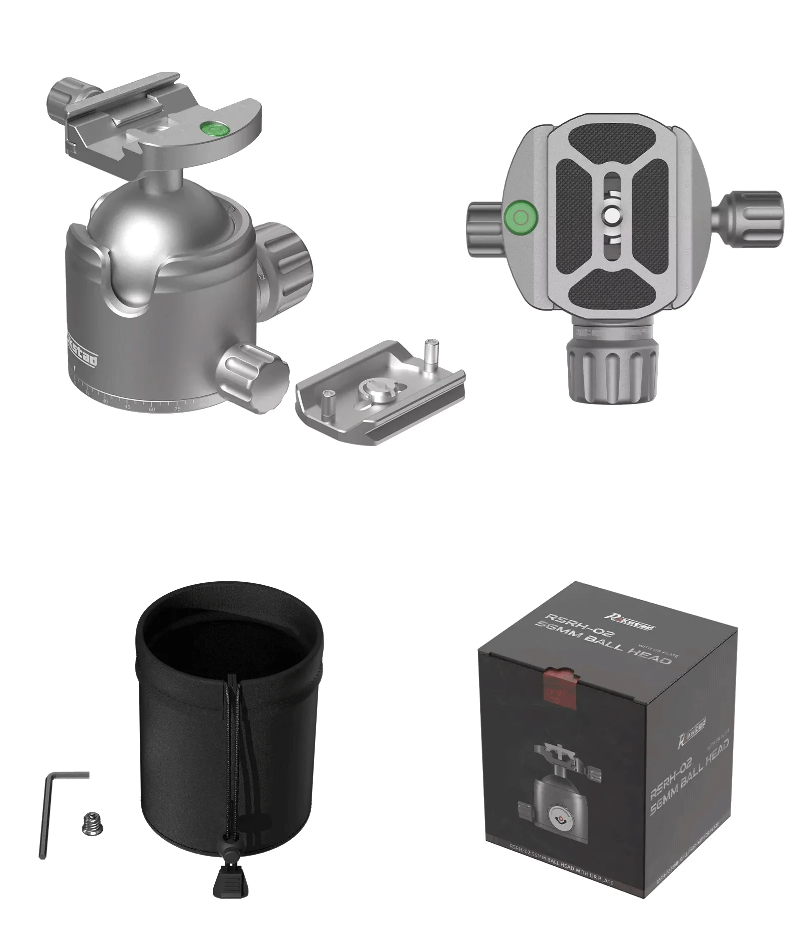 Rotación 360° y control de tensión del cabezal