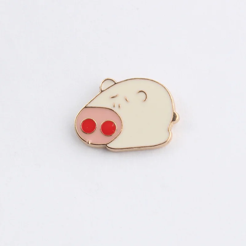 Broche vintage de cerdo dibujos animados de aleación para hombre - imagen 5