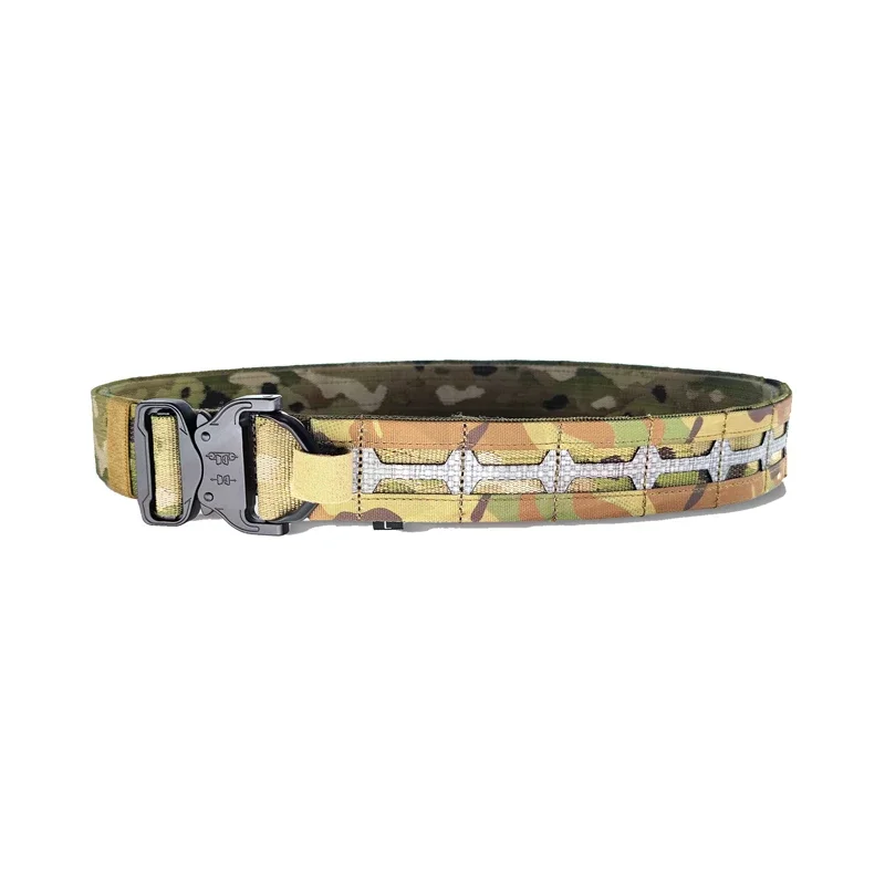 Cinturón táctico MOLLE Multicam de hebilla metálica para airsoft - imagen 3