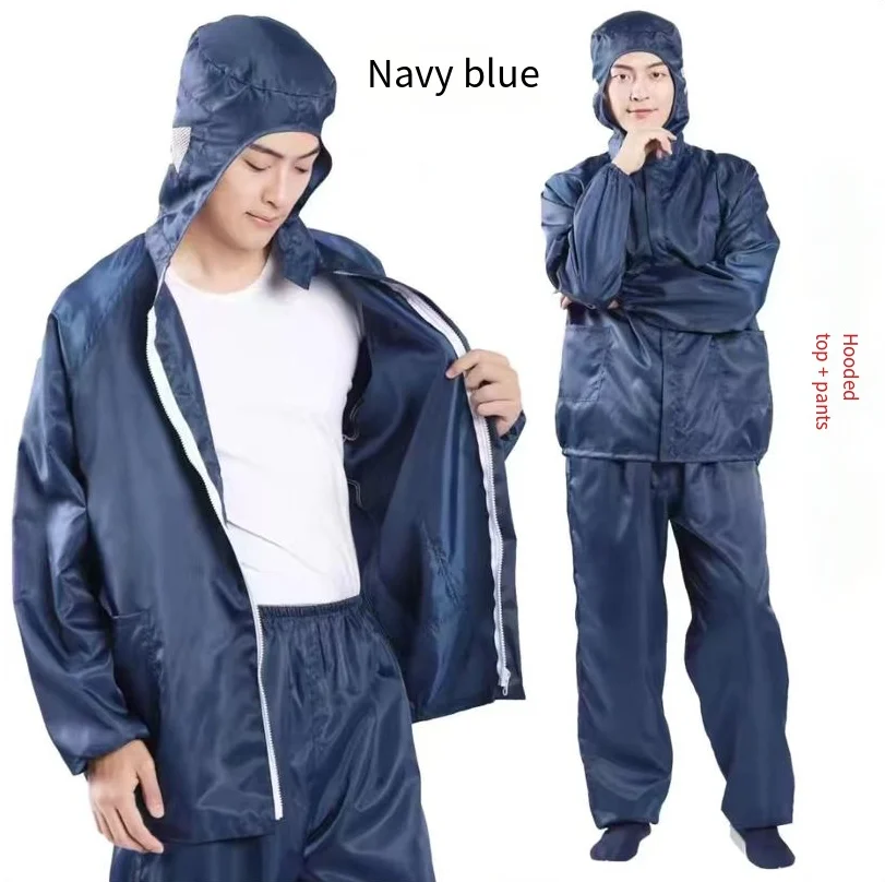 Ropa de trabajo antiestática reutilizable con bolsillos y aislamiento - imagen 4